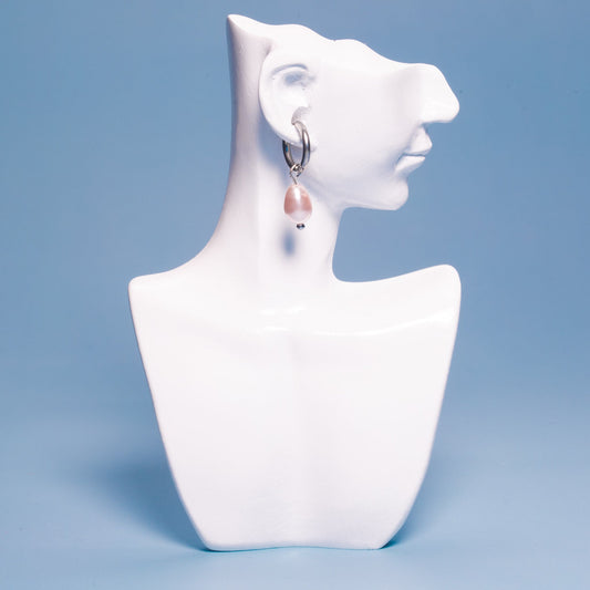Claire - Shell Pearl Drop Earrings - Sage Gems Jewellery Co.