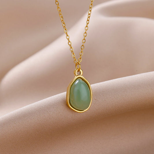 Iris - Natural Gemstone Necklace - Sage Gems Jewellery Co.