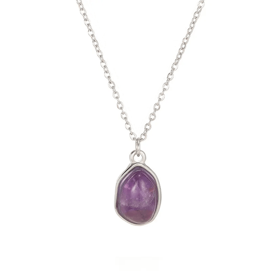 Iris - Natural Gemstone Necklace - Sage Gems Jewellery Co.
