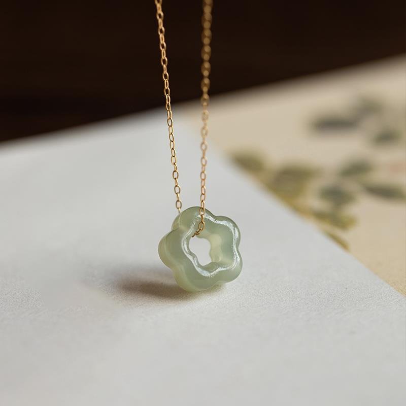Lucky Stars - Jade Star Necklace - Regal Gems Jewellery Co.