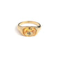Ollie - Stainless Steel Gold Plated Ring