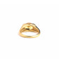 Ollie - Stainless Steel Gold Plated Ring