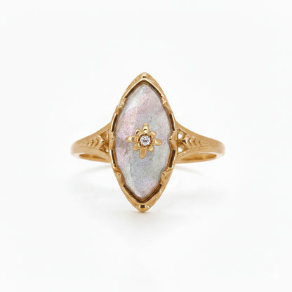 Persephone - Natural Labradorite Gemstone Ring
