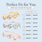My Heart - Crystal Heart Gold Plated Ring - Sage Gems Jewellery Co.