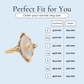 Persephone - Natural Labradorite Gemstone Gold Plated Ring - Sage Gems Jewellery Co.